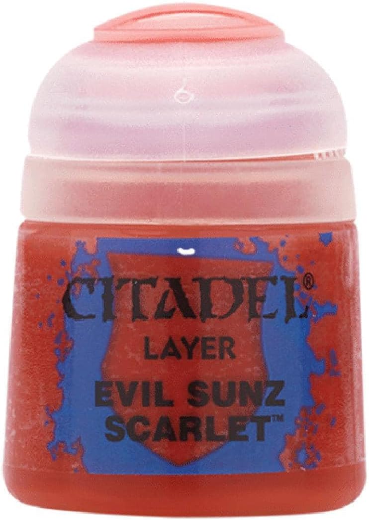 Games Workshop Warhammer Citadel Layer Paint Evil Sunz Scarlet 12ml