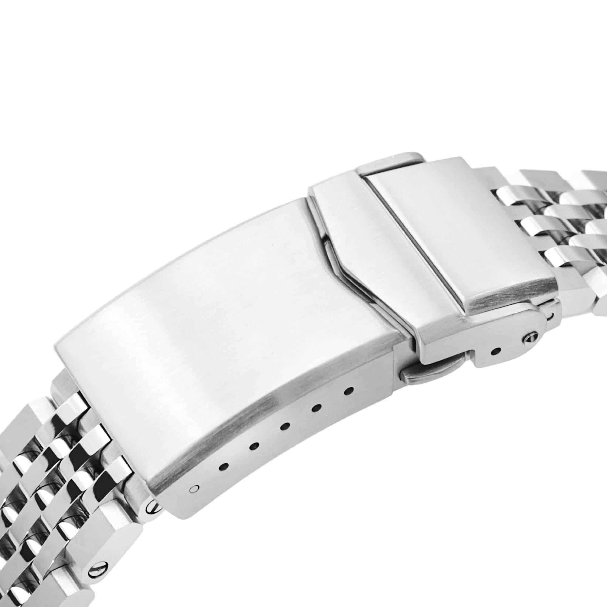 MiLTAT Metallarmband kompatibel mit Seiko Alpinist SARB017, Asteroid