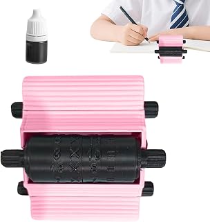 Math Roller Stamp - 4 In 1 Educational Tool | Digital Roller Stamp For Kids, Fill-in-the-Blank Math Learning, Teaches Addition, Subtraction, Multiplication & Division, For Classroom & Home Use