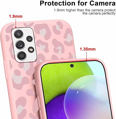 Miniatura 7 de Paquete de 2 fundas de teléfono para Samsung Galaxy A52 5G de 6.5 pulgadas, diseño estético de linda sonrisa, silicona suave, delgada, TPU, a prueba