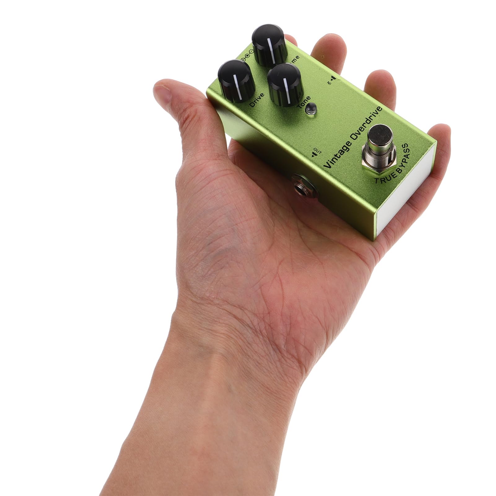 Toyvian Effetto Chitarra Elettrica Mini Pedale Portatile Per Chitarra Con Delay e Unità Di Effetti Compatta Per Musicisti Facile Da Usare
