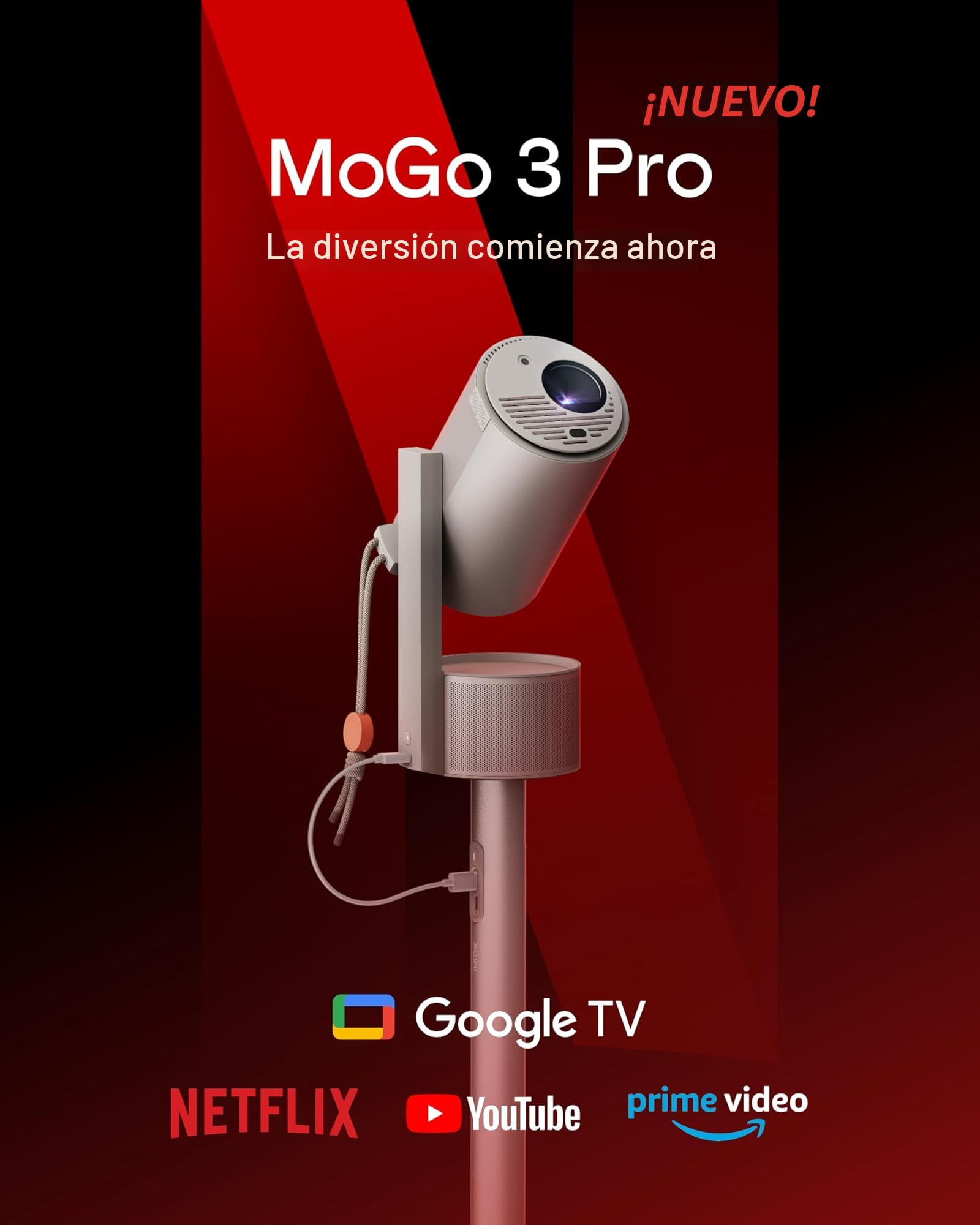 Amazon.com: XGIMI MoGo 3 Pro NUEVO Proyector para Exteriores con