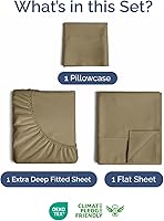 Vista 530 de Extra Deep Pocket Split King Sheets - 5 Piece Breathable & Cooling Bed Sheets - Hotel Luxury Bed Sheet Set - Soft, Wrinkle Free & Comfy - Easily
