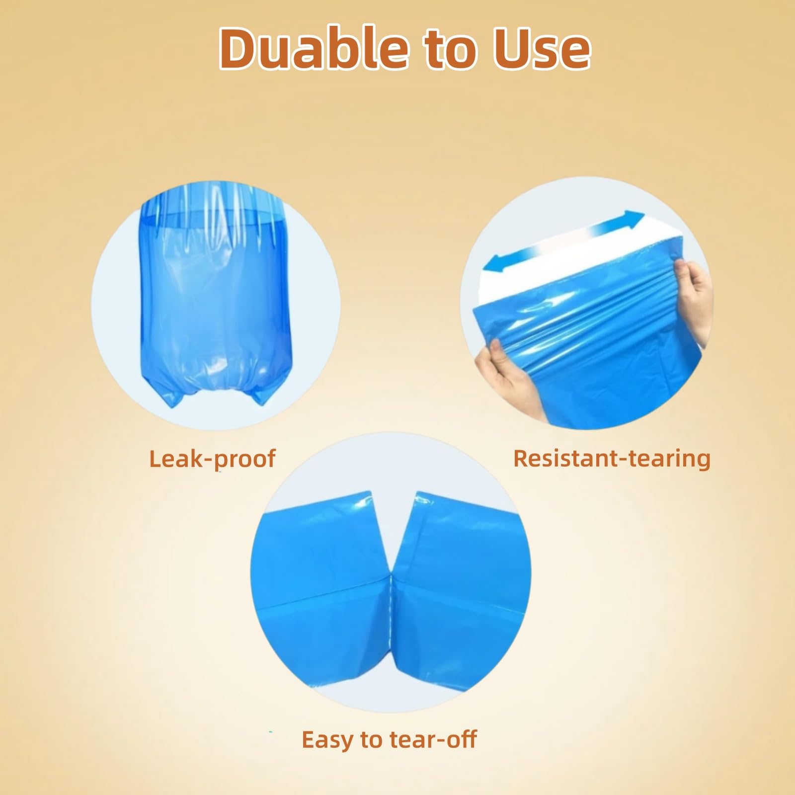 Paquete de 3 repuestos para cubos de pañales (90 bolsas en total) – Compatible con Genie Easy Roll Signature & Platinum, barrera de olor de 7 capas, a prueba de fugas y duradero
