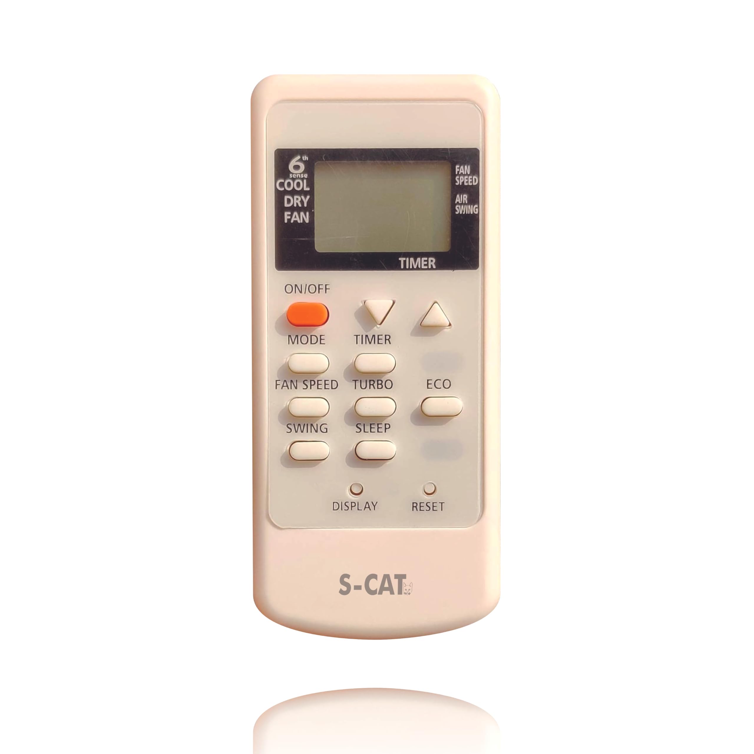 S-CAT Compatible with Whirlpool/IFB AC Remote Control 135A Model (No Backlight) Suitable for 1 1.5 2 Ton Split/Window AC (Match Old Remote Exactly, for Any Issues Contact Customer Care)-picture-12