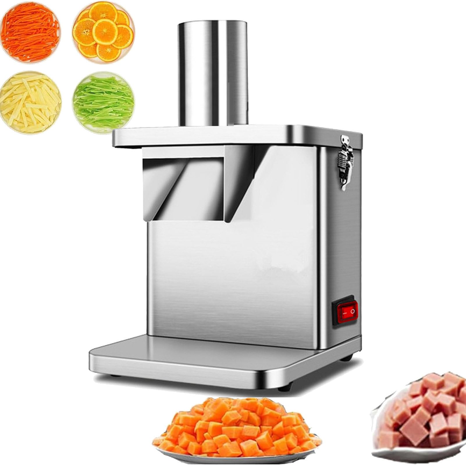 AYCDL Food Processor and Blender, Electric Food Chopper, Kitchen Tools, Small Food Processor, Suitable for Most Vegetables and Fruits,8mm