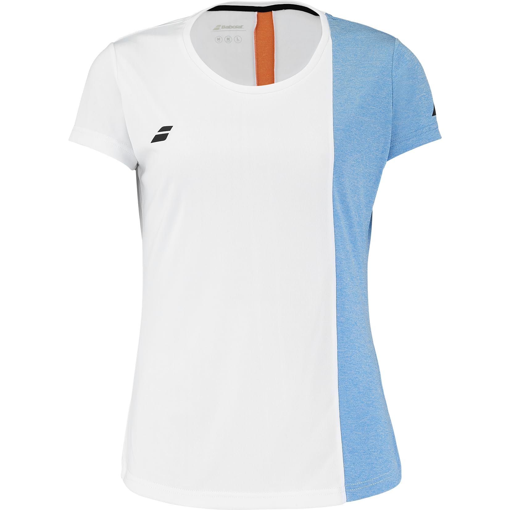 Babolat Play CS Top Chicas Camiseta De Tirantes Blanco-Azul Claro