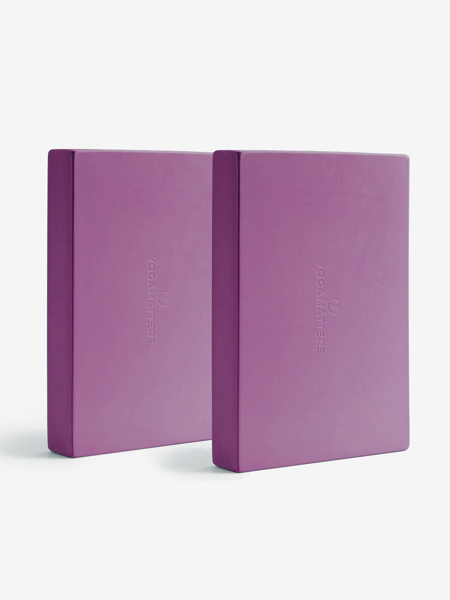 Yogamatters Yoga Block Pair | EVA Foam | Lightweight, High Density and Non-Toxic (Berry) โ image 1