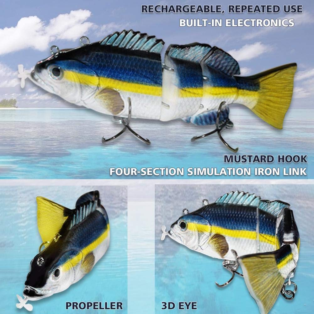 Leurre De Pêche Robotisé, Nouvel Appât De Natation 3D 2025 Pour L'eau