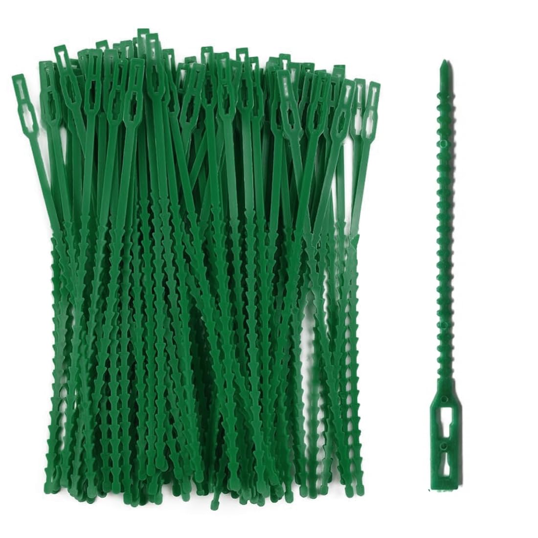 100 pièces attache plante réglable