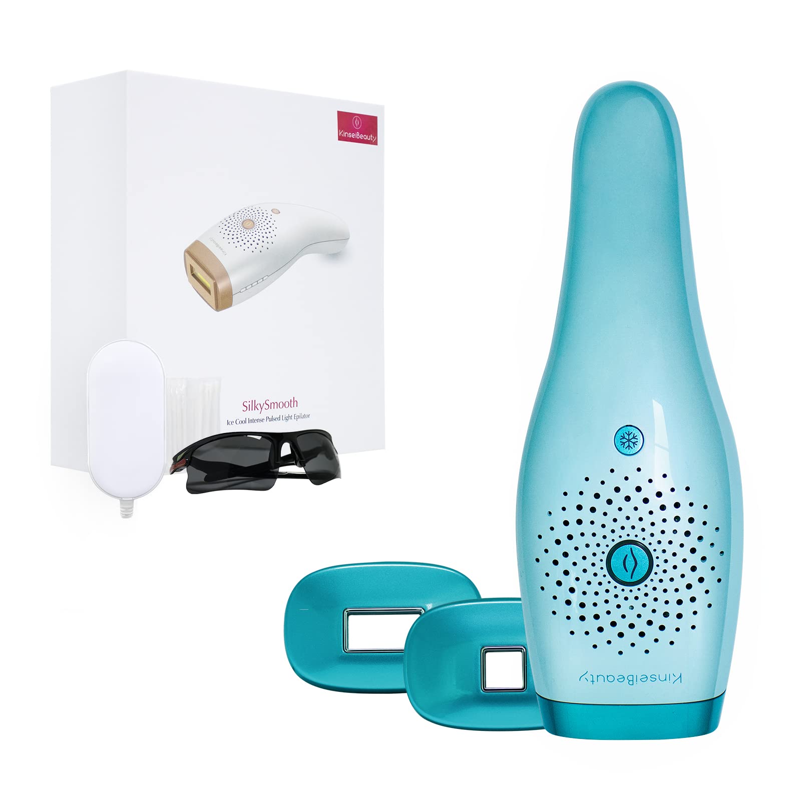 Sponsored Ad – KinseiBeauty IPL Hair Removal for Women Men, 3 in 1 Epilators Hair, Hair Removal Machine with Ice Cooling,500,000Flashes,Painless Lazer Hair Remover Device for Armpit Bikini Line Face Leg(green)