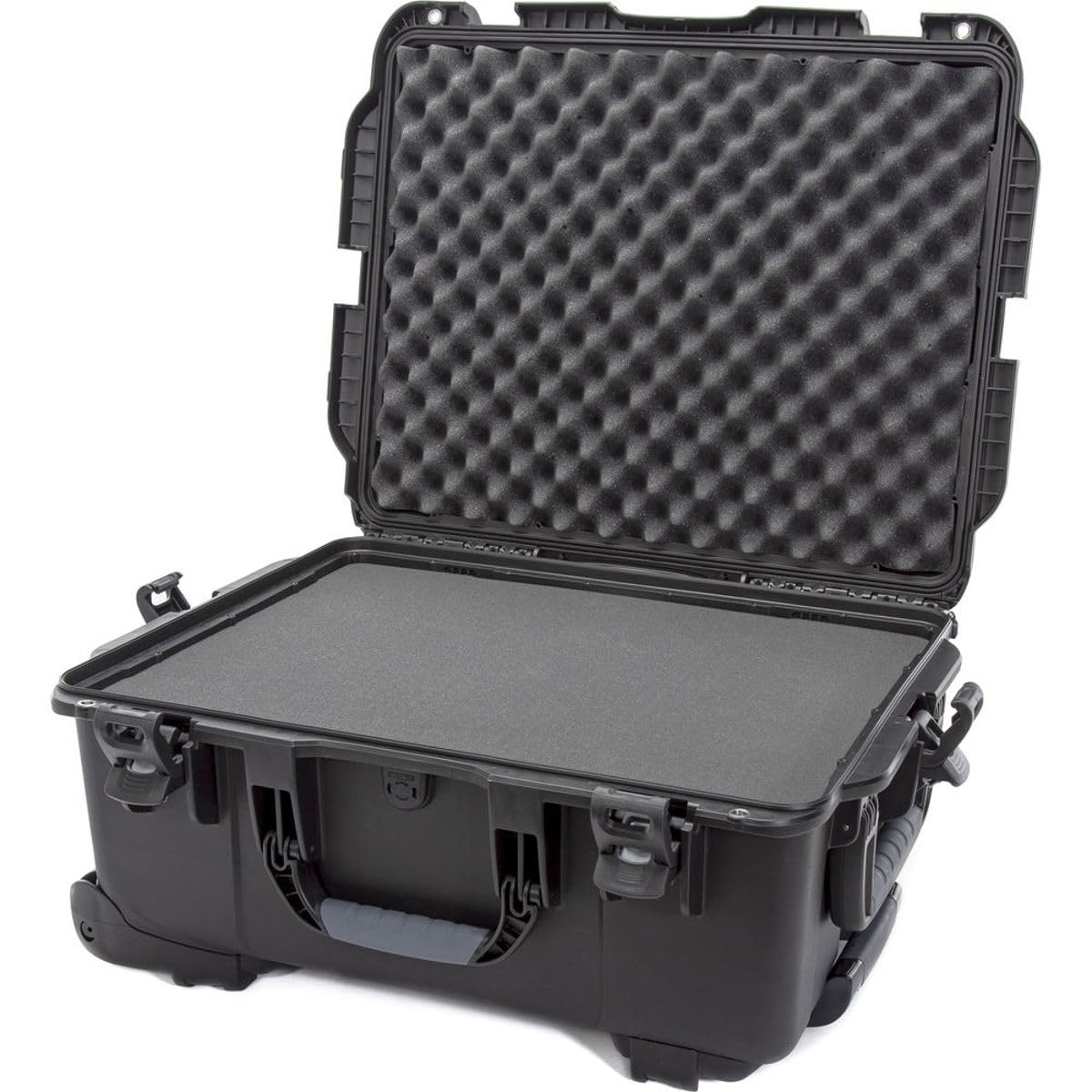 Maleta Nanuk 955 impermeable con espuma y ruedas en negro 8