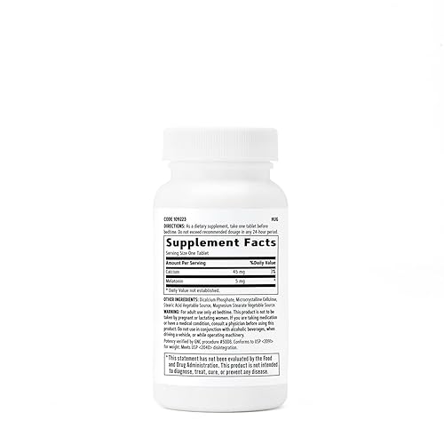 Miniatura 2 de GNC Melatonina 5 mg, 60 tabletas, apoya el sueño reparador