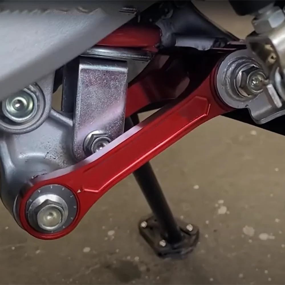 Bieleta de suspensión Trasera for Motocicleta Honda CRF300L CRF300 Rally CRF 300 L 300L 2021-2024(Red)
