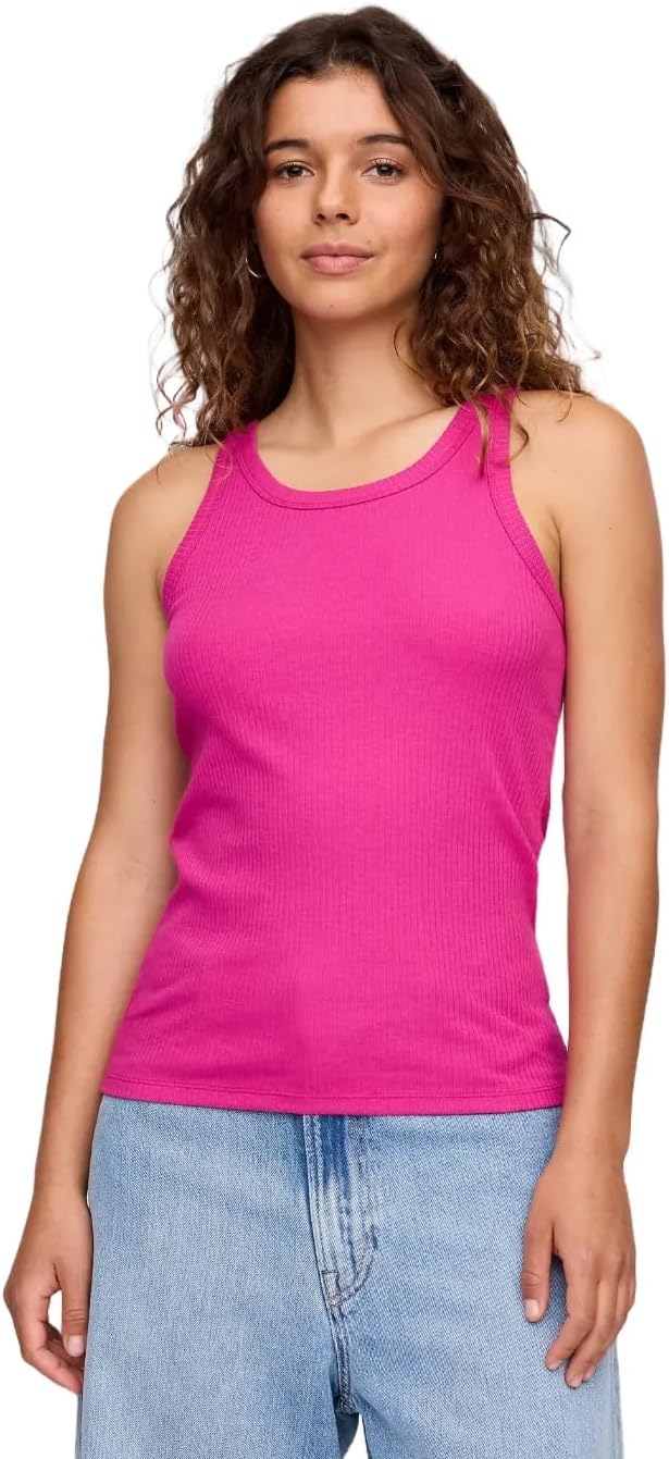 Gap Womens Ribbed High Neck Tank