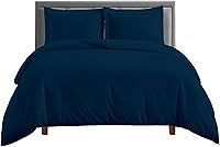 Vista 20 de Kotton Culture Juego de funda de edredón de 3 piezas, 100% algodón egipcio, 1200 hilos, funda de edredón suave con cremallera y lazos