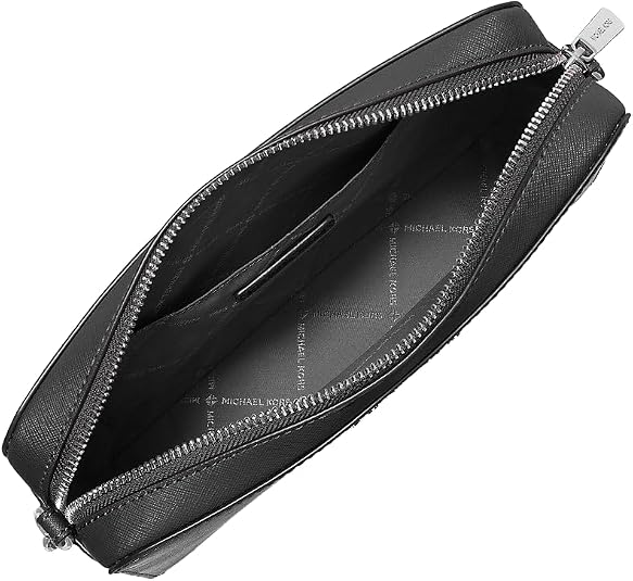 Michael Kors Jet Set Large Saffiano Leather Crossbody Bag For