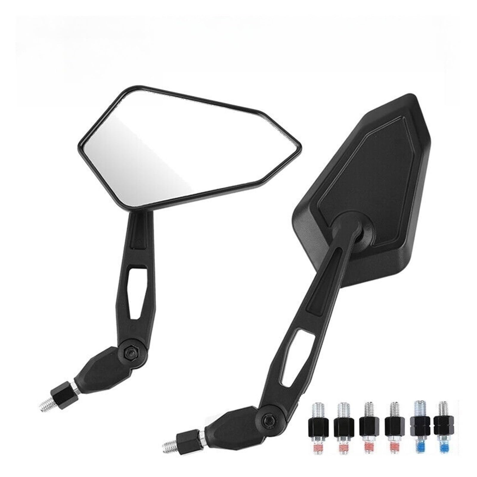 Motocyklowe Lusterka Wsteczne Moto Lusterko końców Pasuje Do Trwałych Tylnych Lusterek Motocyklowych Pasuje Do Honda Obracanych O 360 °