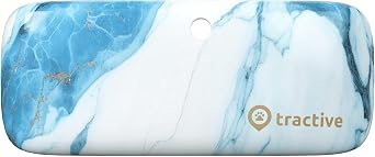 Tractive GPS Dog LTE (4) Hard Cover - Blue Marble (Pack of 2)