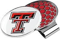 Vista 58 de LinksWalker Collegiate Team Golf Ball Marker with Magnetic Hat Clip Holder plateado