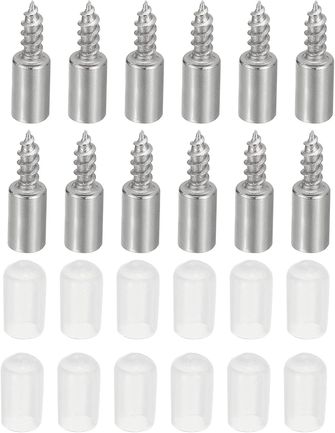 PATIKIL Shelf Support Pegs Nails, 12pcs Shelf Pins with Anti-Slip Rubber Sleeve, Pegs for Shelves for Kitchen Cabinet, Cupboard, Bookcase, Closet and Glass Case,Black