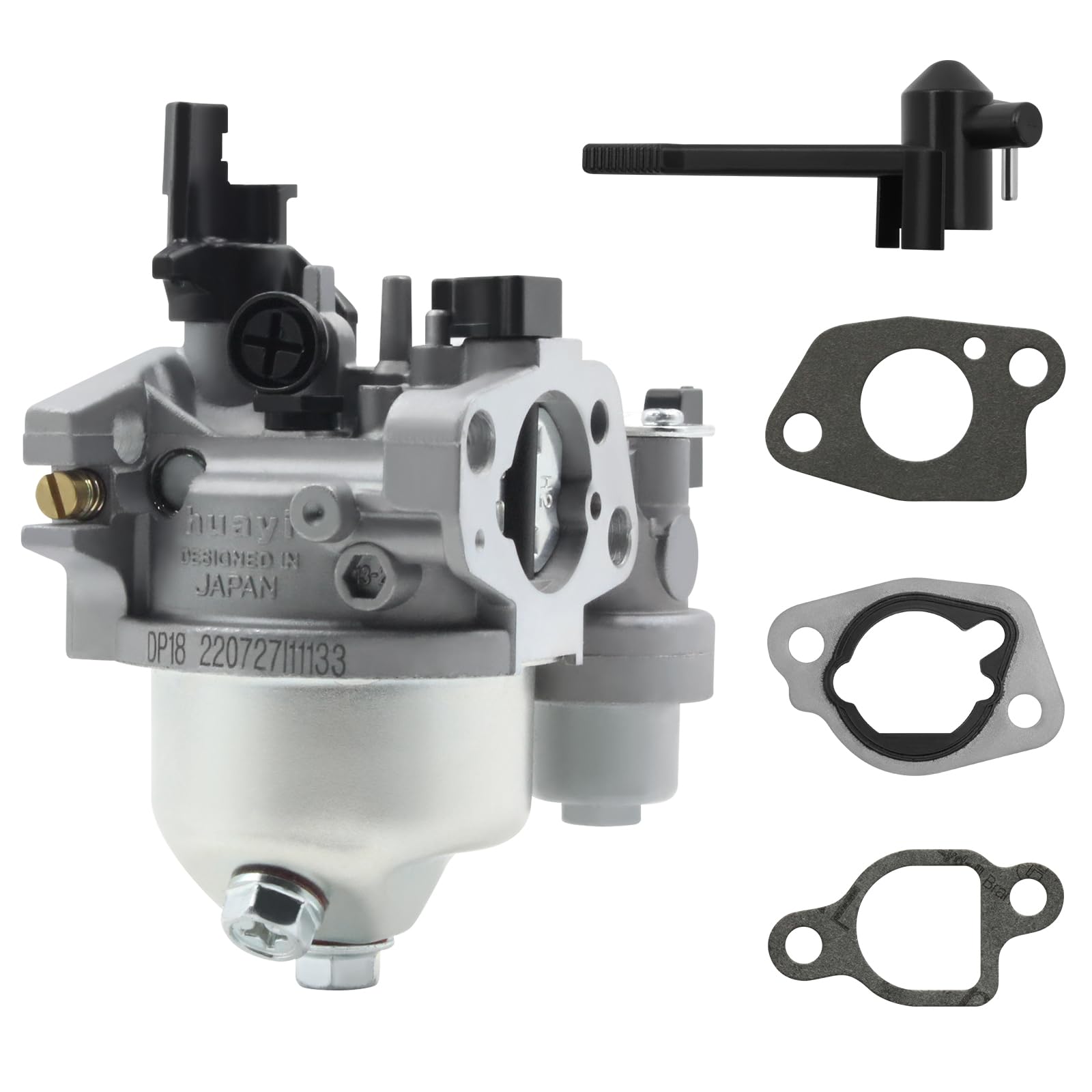 Carburetor Huayi DP18 for Honda GX160 GX140 GX168 GX200 5HP 5.5HP 6.5HP Engine Baja Warrior Harbor Freight Predator Generac Champion Hemi 163cc 170cc 196cc 212cc 200cc 420cc 6.5HP OHV Engine