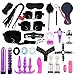 ZeeKoug Moda Nera 28 Pezzi Pilates Attrezzature Combinazione Cosplay Yoga Set, Indoor Polso E Hip Divertimento Accessori Sportivi, Regalo di Coppia immagine