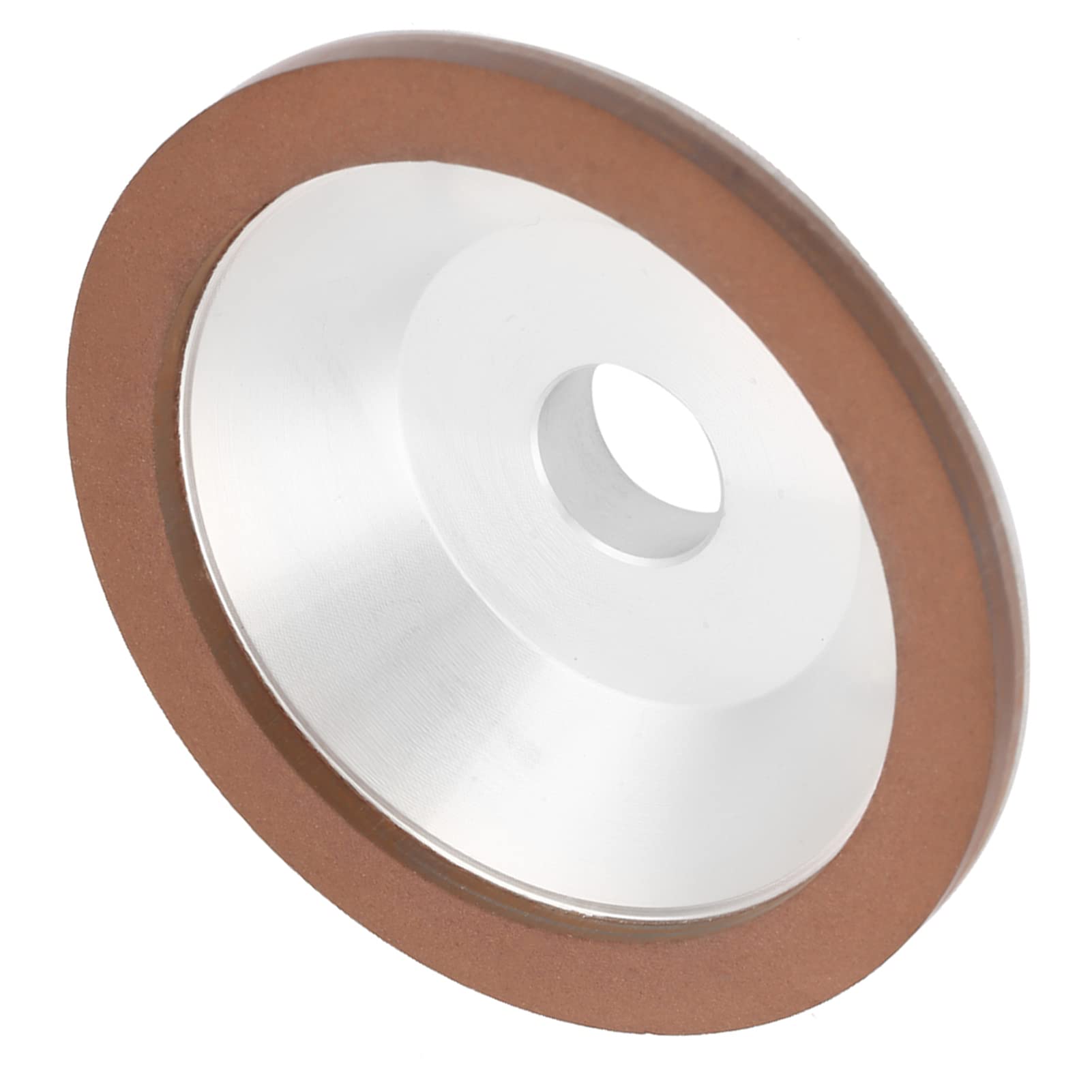 Meule Boisseau Diamantée, 100 mm, 180, Disque de Broyeur pour Métal au Carbure