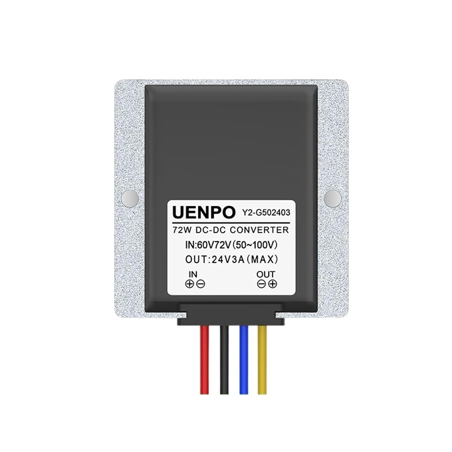 50~100V to 24V DC power converter 72V to 24V step-down module 60V to 24V isolated power supply(50 100V to 24V 3A)