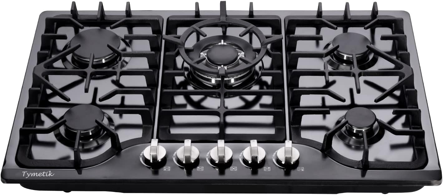 GE JGP3030DLBB 30 Inch Gas Cooktop with MAX System, Power Broil, Simmer, Continuous