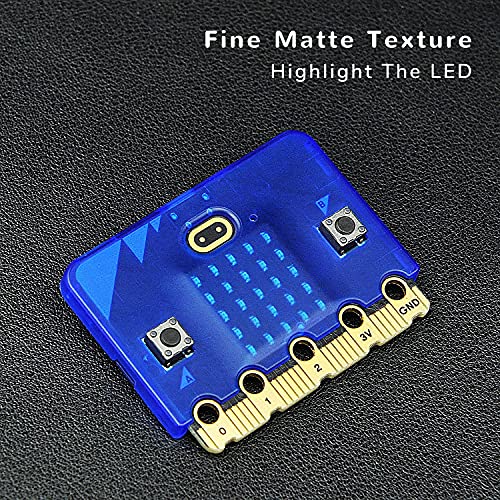 ELECFREAKS microbit V2 Carcasa Protectora Simple Frosted, Fácil Instalación para Placa BBC Micro:bit Azul miniatura 6