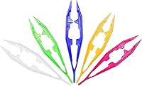 Vista 1 de Sowaka 5 pinzas de cuentas de plástico coloridas para proyectos de cuentas, manualidades, fabricación de joyas hechas a mano para niños, proyecto