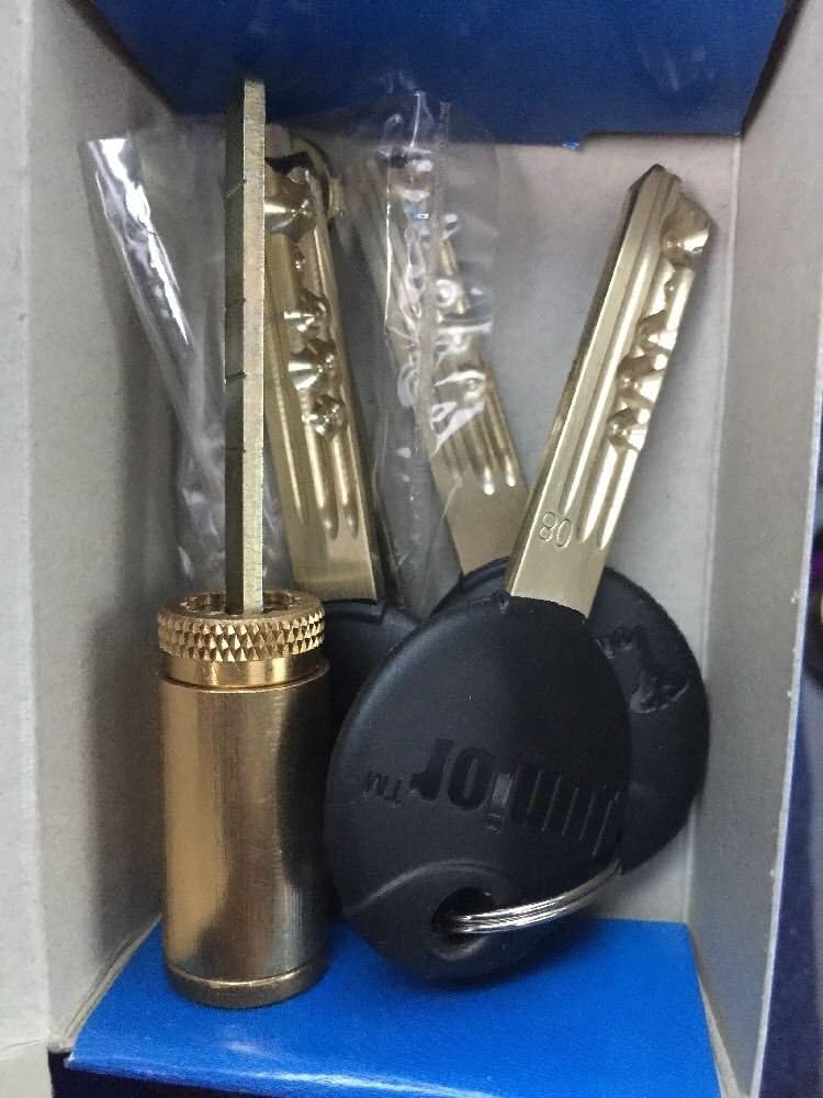 Mul-t-lock Junior KIK (Key in Knob) Cykinder NIB