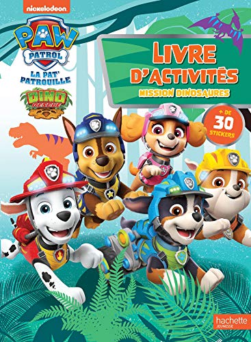 Pat' Patrouille - Livre d'activités Mission dinosaures