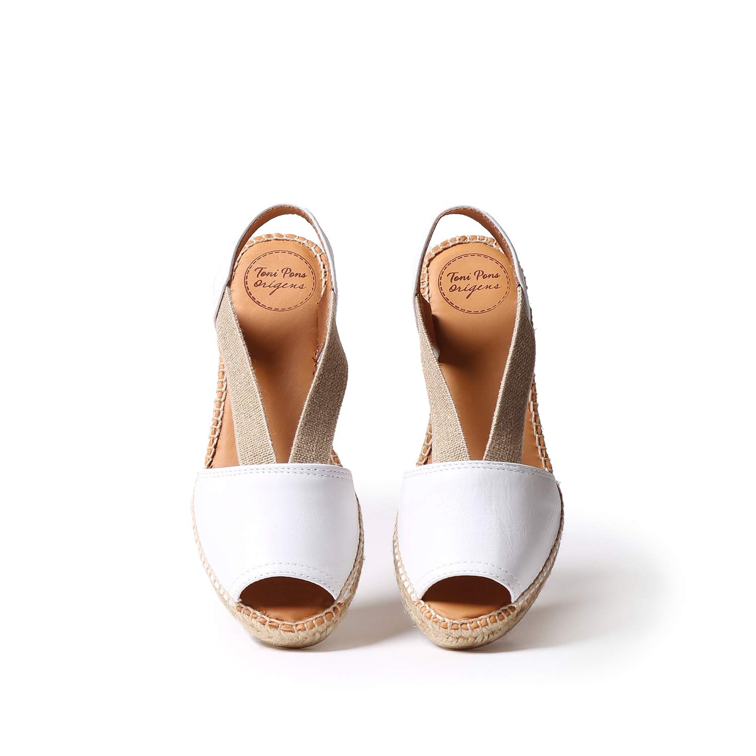 Toni Pons TEIDE-P - Espadrillas con Zeppa Donna realizzate in Pelle.