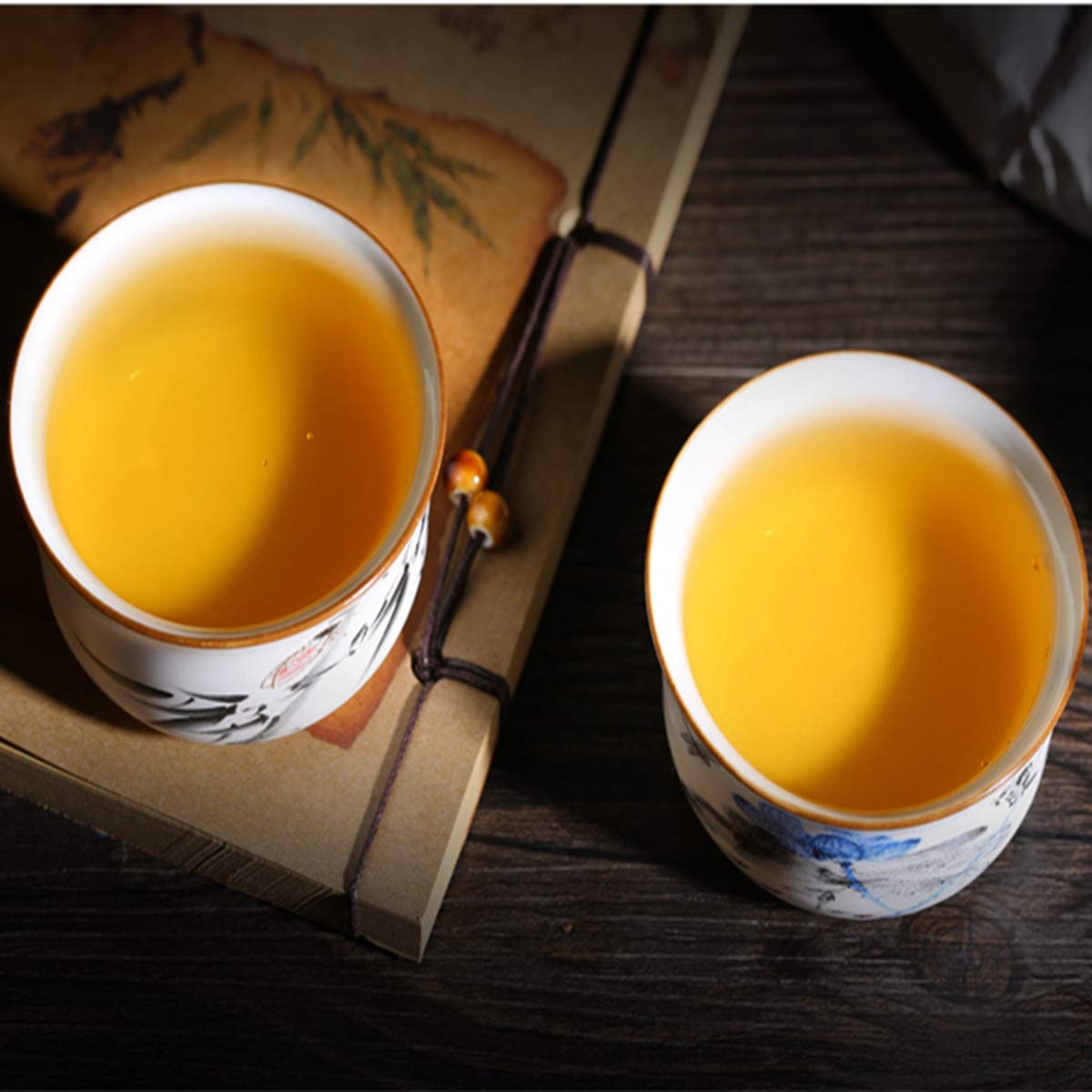 通用 Roher Puerh Tee Moonlight Beauty Menghai Puer Moonlight 357g Bio Sheng Pu-erh