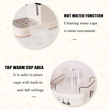 Retro Espresso Machine 20 Bar Pressure with Milk Frother Steam Wand 1.2L Removable Water Tank for Espresso Cappuccino and Latte Professional Grade