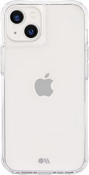 CASE-MATE Tough Clear Case protective cover compatible with Apple iPhone 13 case clear [Shockproof | Anti-Scratch | Ultra slim design | 10 ft drop protection] - Clear