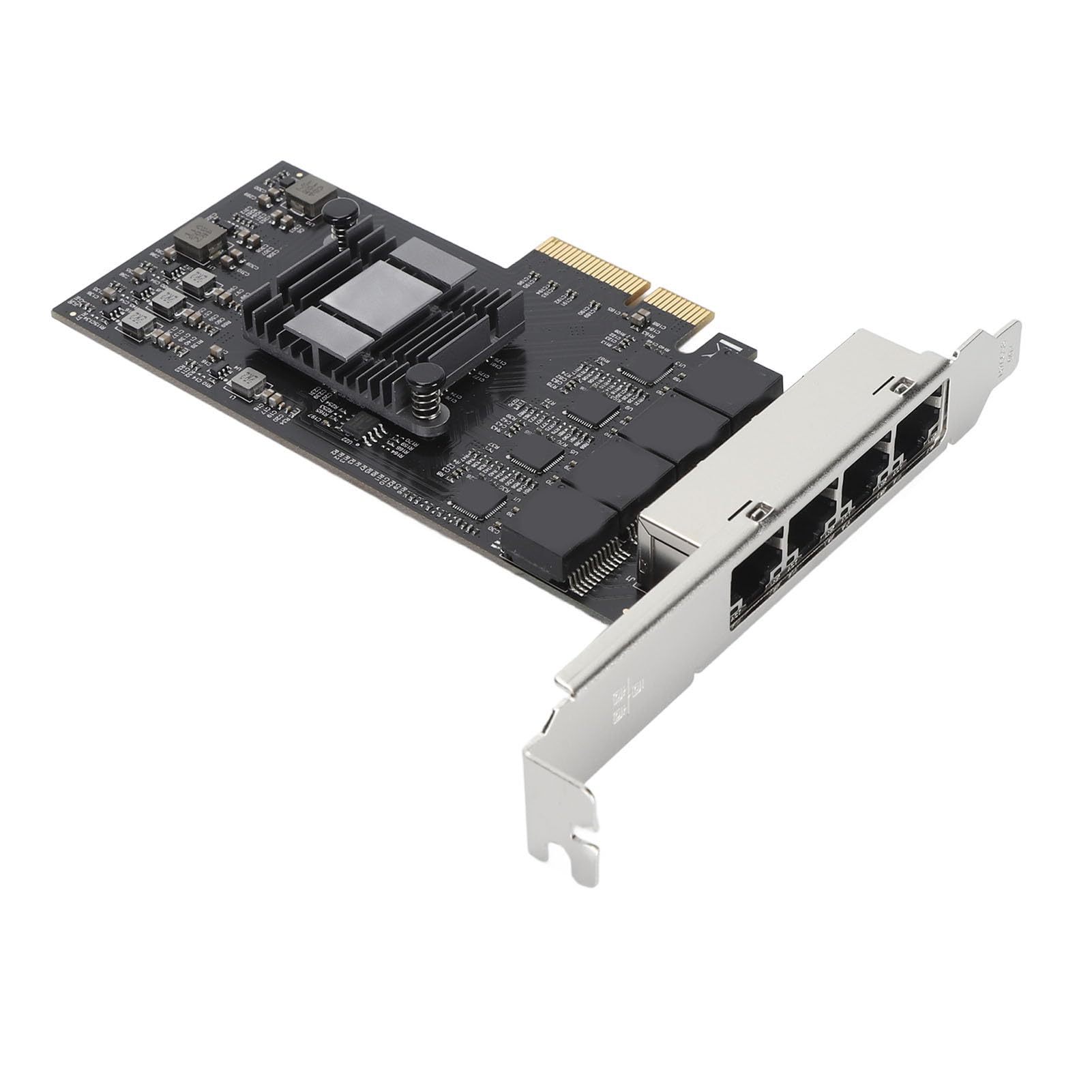 CHICIRIS Tarjeta de Red PCIe 2.5Gb, Estable con 4 Puertos, Velocidad