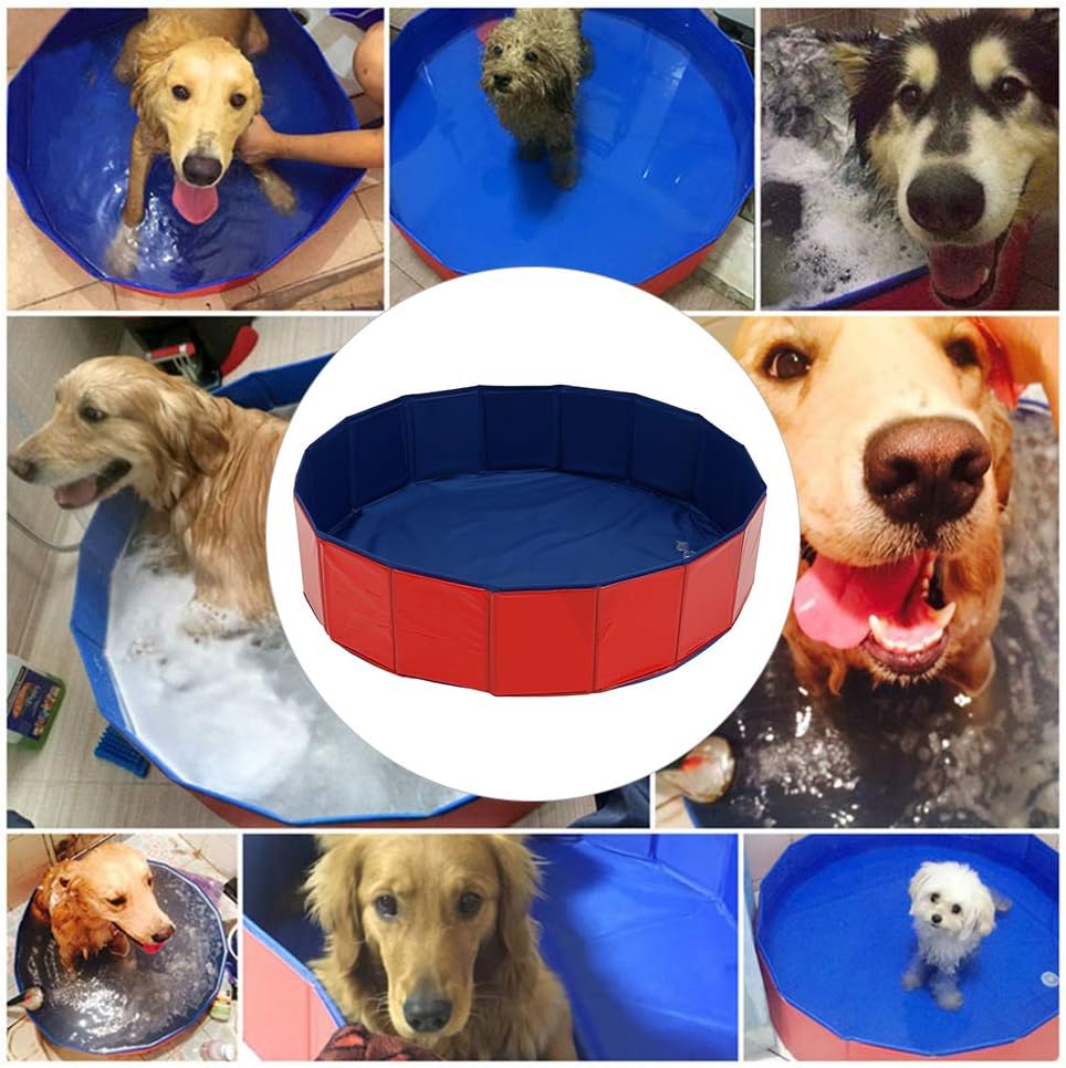 Linqingweifqaf 犬プール ペット用バスタブ ペット用バスプール ペットプール