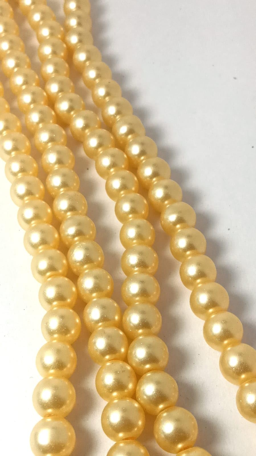 The Craft Cartel Golden Spherical Glass Pearl Beads (Size-8 mm) use for Jewellery Making/Bracelet/Necklace/Earings/Rakhi/Loreal Beads/Home Decoration/Art and Craft.. (5 Strings, Golden) (B0CRQ8YG7D) Amazon Price History, Amazon Price Tracker