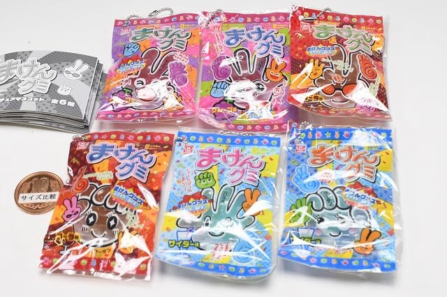Amazon | まけんグミ ミニチュアマスコット [全6種セット(フルコンプ