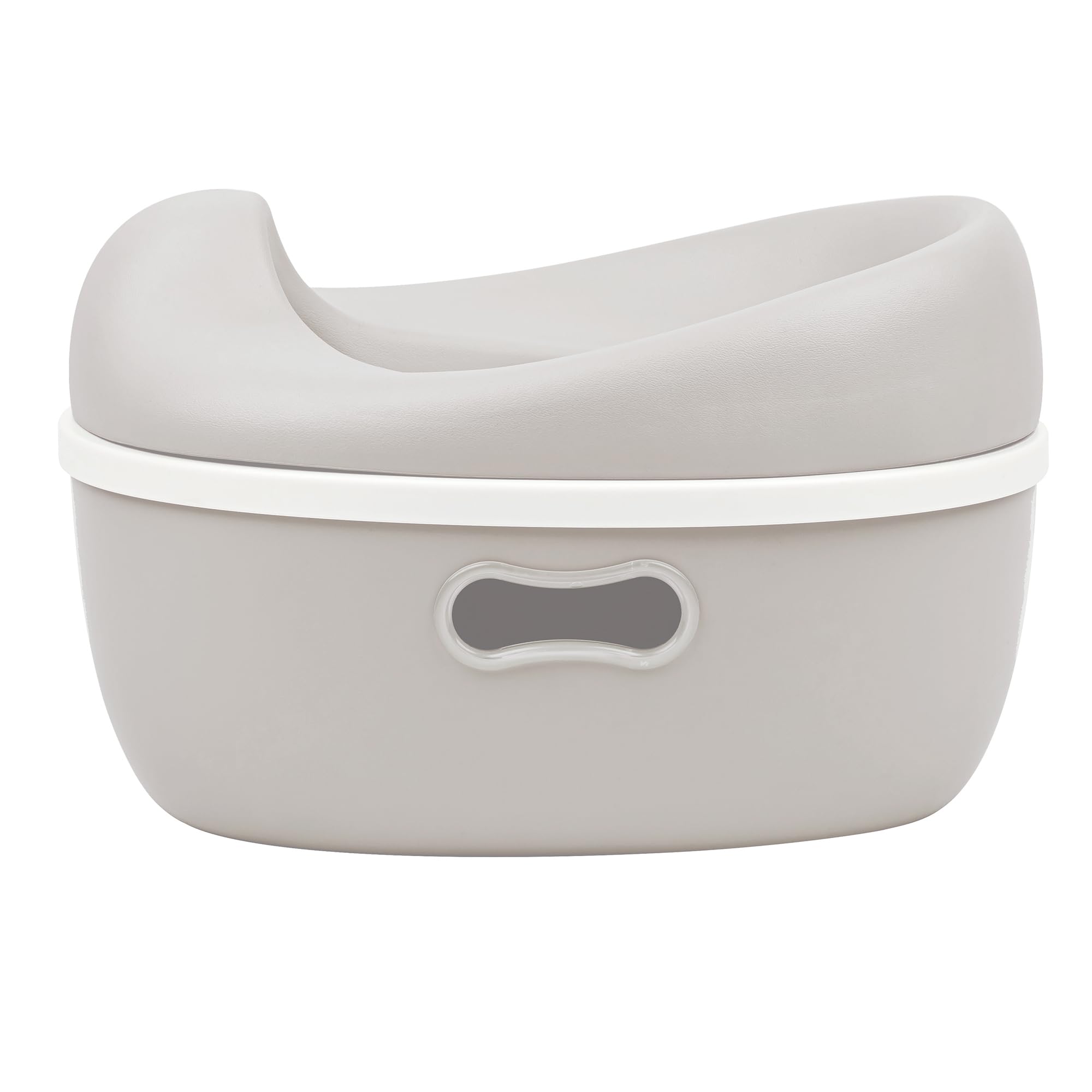 Nattou Vasino per Bambini 3in1, Vasino + Sgabello + Tavoletta per Bambini, Facile da Usare, Circa 34 cm, Da Circa 18 Mesi a Circa 4 Anni, Care, Plastica, Beige chiaro