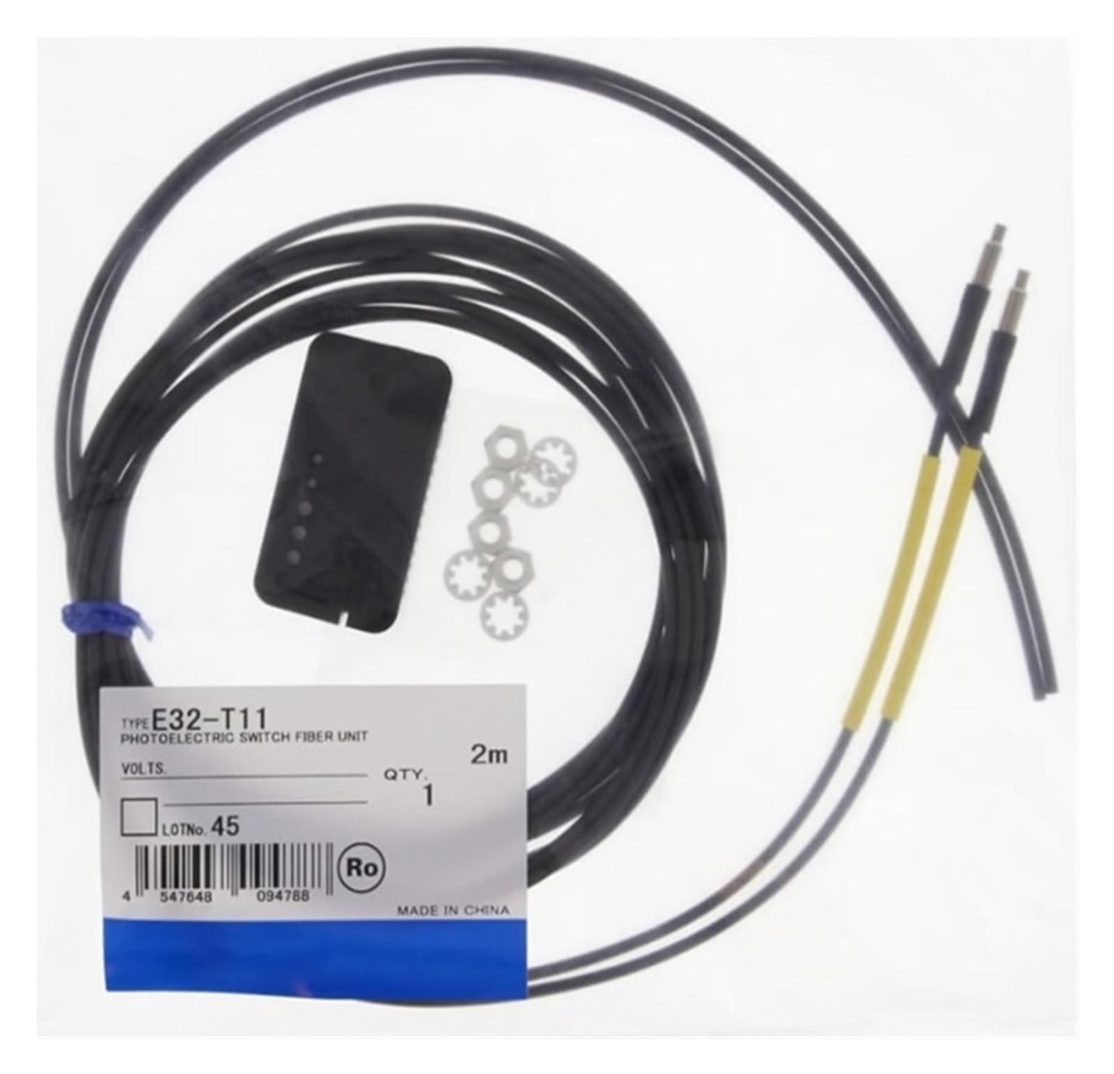 JHPWKRMU 1PCS E32-T11L E32-T21L E32-D211 E32-T11R E32-D21L E32-D22L E32-D211R Optical Fiber Sensor(E32-T21L)