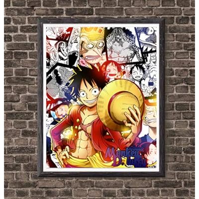 Buy Ms Fun Op Pirate Set Of 8 Luffy Zoro Katakuri Big Mom Anime Poster Wall Art For Home Decoration 8 X 10 Inches No Frame Online In Turkey B08lsv5pmm