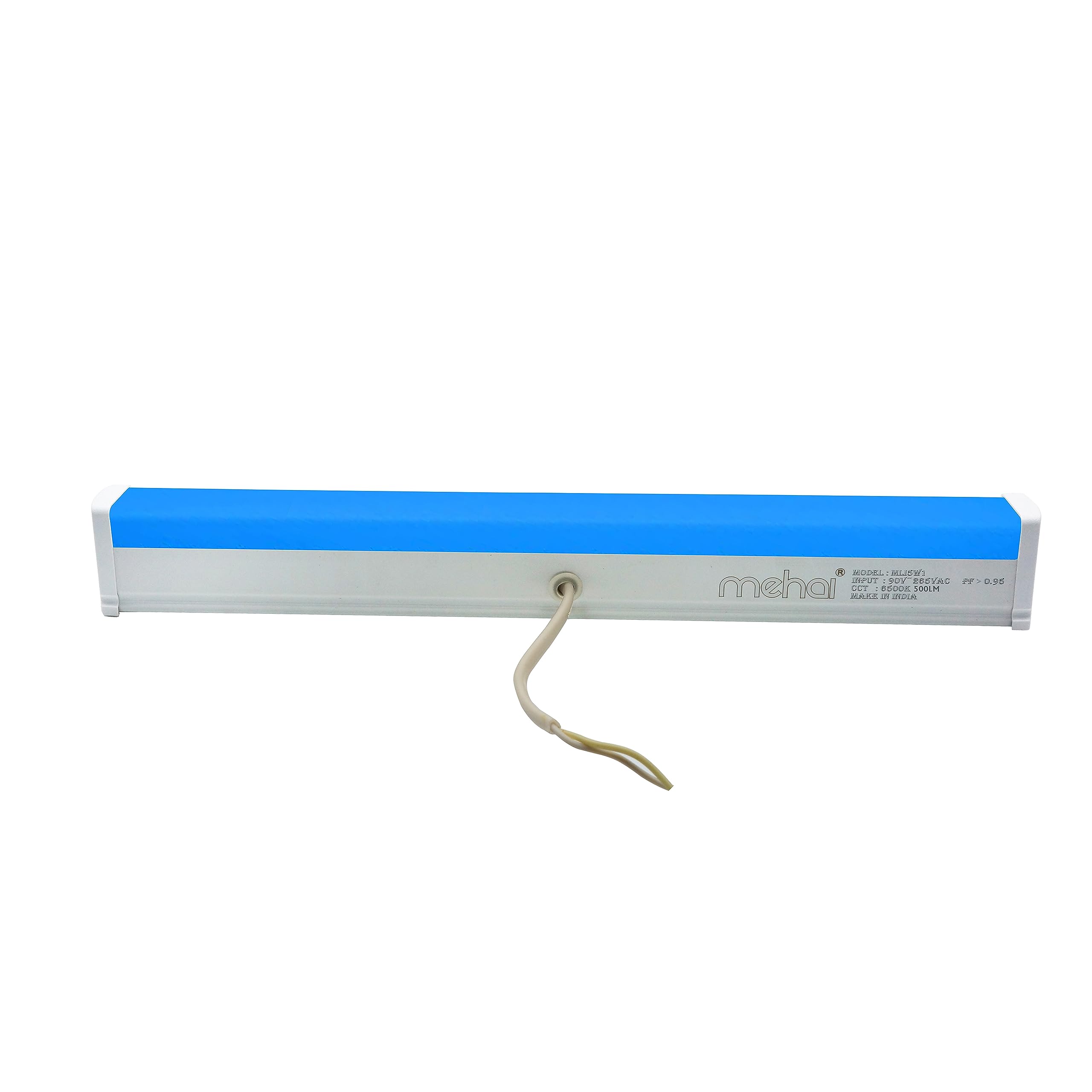 Mehai 1 Feet 5 Watt Straight Linear LED Tube Light (Blue)