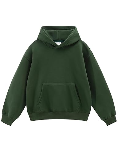 Spring&Gege Boys and Girls Oversized Fleece Pullover Hoodies Kids Soft