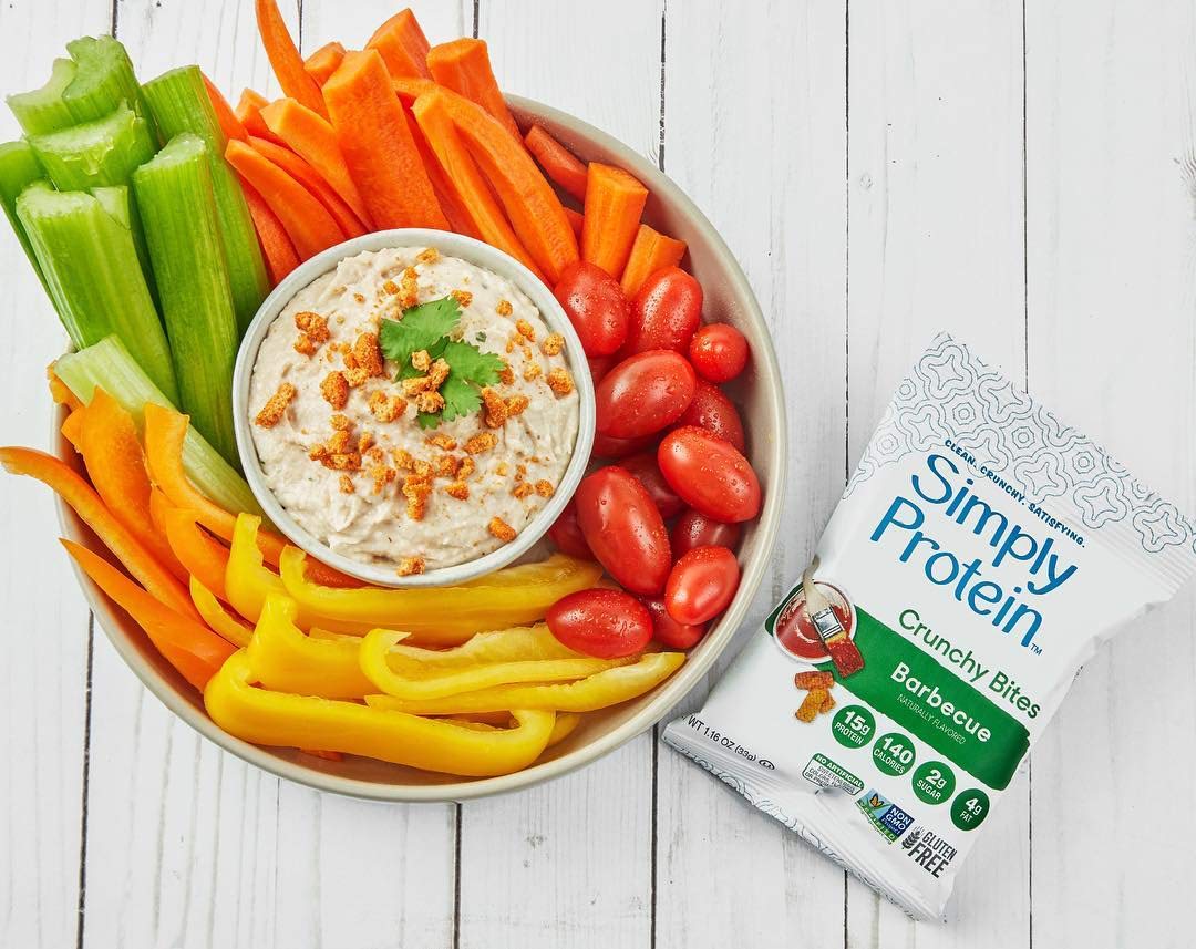 Buy SimplyProtein Protein Chips (Barbecue). Crunchy Vegan Chips made with PlantBased Pea