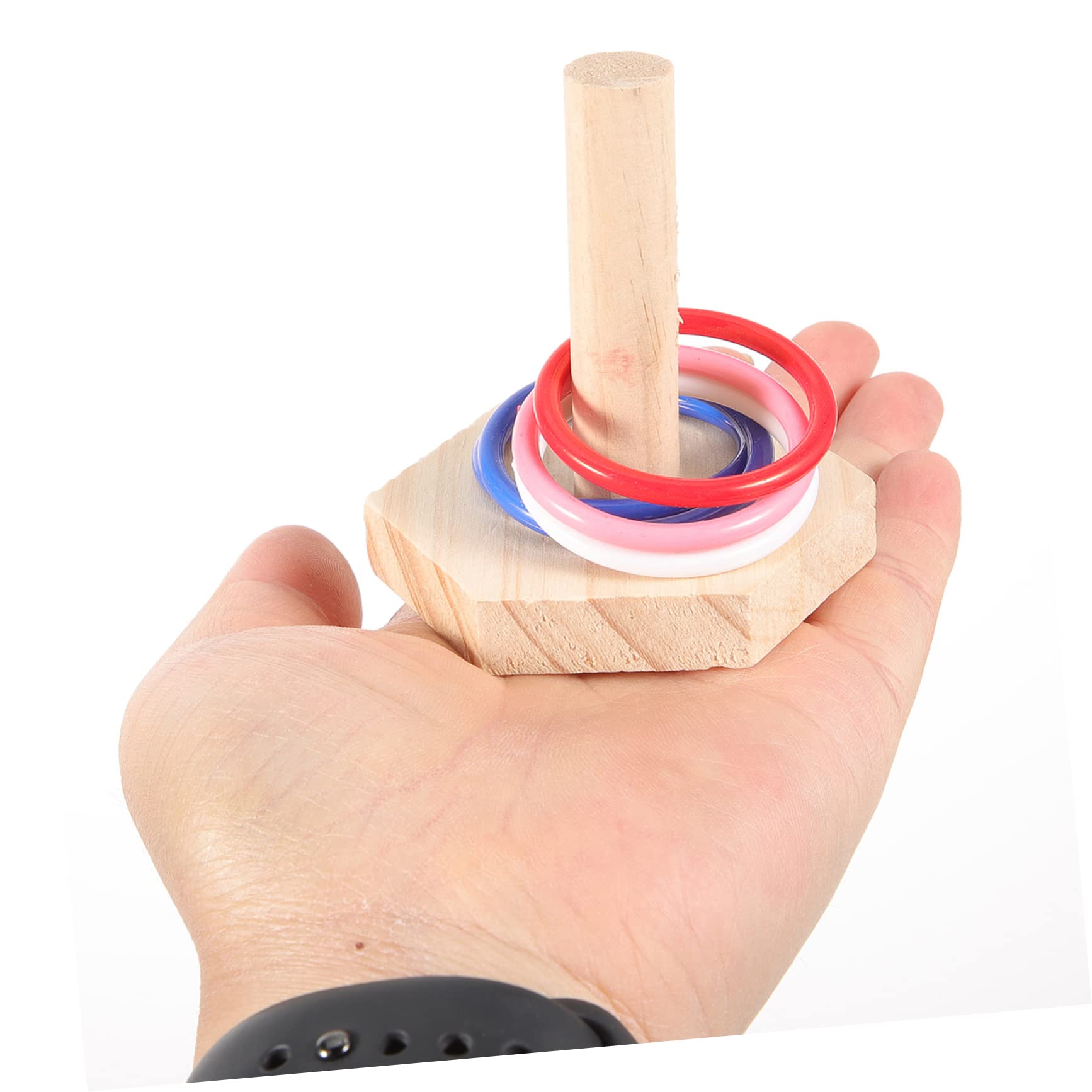 minkissy 8 Sets Papageienspielzeug Für Große Vögel Interaktives Rotierendes Sitzstangenspielzeug Vogelsittich-intelligenzspielzeug Vogel-lernspielzeug