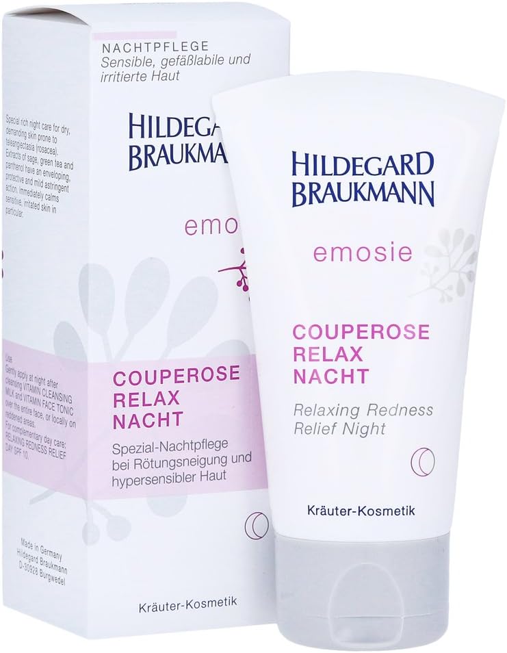 Hildegard Braukmann Emosie Women, Relaxing Redness Relief Night, 1er Pack (1 x 50 ml)
